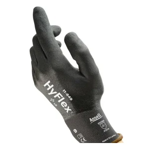 Перчатки нейлоновые с полным нитриловым покрытием Ansell HyFlex 11-849