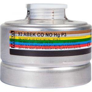 Фильтр комбинированный MSA 93 ABEK-CO-NO-Hg-P3 (10160507)